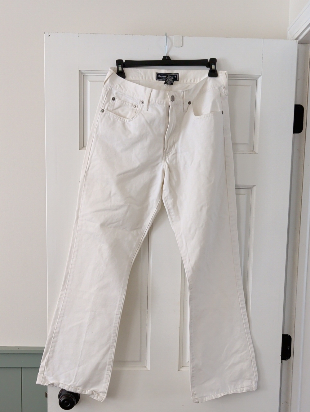 Abercrombie & Fitch White Vintage 2000s Women’s Jeans
